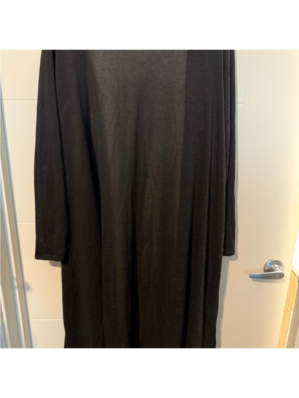 Black Cardigan Sweater - Picture 2 of 4
